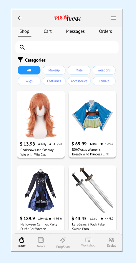 Buy - Search & Browse