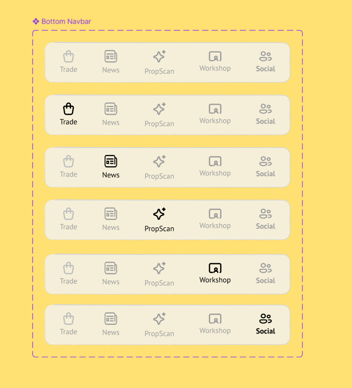 Bottom Navigation Bar